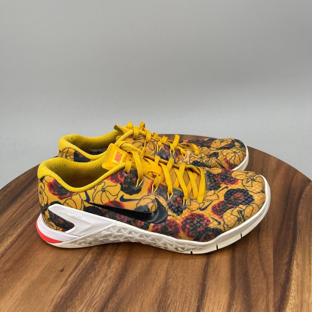 Nike Metcon 4 XD Shoes Womens 8.5 Premium Floral Print Running Lifting Workout